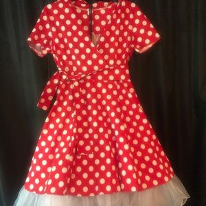Pin Up Dress Pinup Polka Dot